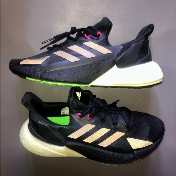 Adidas Glow X9000 L4 Boost (glow in dark) brand new Sz 10 women - Picture 1 of 8